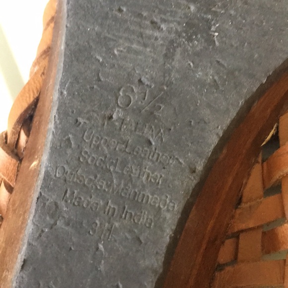 Steve Madden leather strappy sandals size 6.5 - Picture 3 of 7